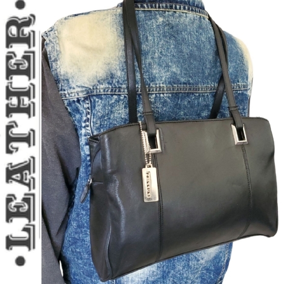 Hush Puppies Bags Hush Puppies Leather Black Bag Poshmark